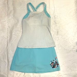 Women’s Jockey brand tank top and skirt set. EUC. Size small.